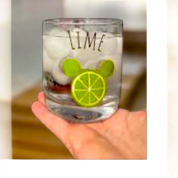 Disney Mickey Mouse 🍋‍🟩 Orange Juice Glass - Picture 1 of 4